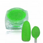 Glitter pentru unghii 3gr, GN10 Green Mat Neon
